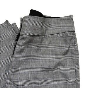 Lane Bryant Plaid Thick Waist Wise Leg Dress Pants Size 18 Regular